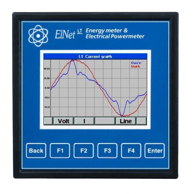 Analyseur d'énergie LT (harmonique, mémoire, RS485-Etherne...