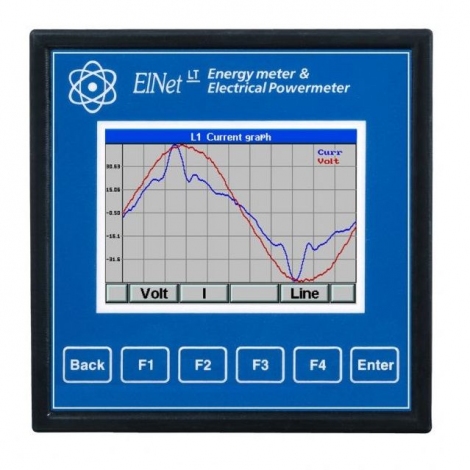 LT Enerji Analizörü (Harmonik,Hafıza,RS485-Ethernet)
