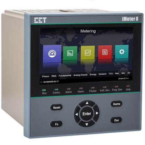 Analyseur de qualité d'énergie iMeter8 (IEC61000-4-30 Cla...