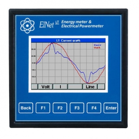 Analyseur d'énergie LT (harmonique, mémoire, RS485-Etherne...