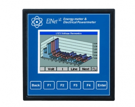 Analyseur d'énergie LT (harmonique, mémoire, RS485-Etherne...