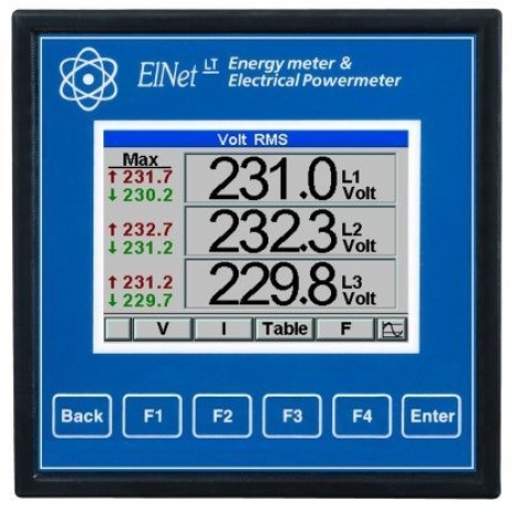 LT Enerji Analizörü (Harmonik,Hafıza,RS485-Ethernet)